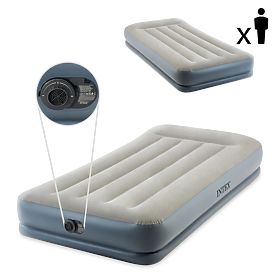 Materasso gonfiabile 191x99 cm con pompa per una persona INTEX 64116ND