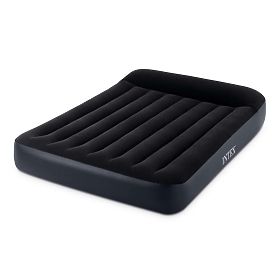 Materasso gonfiabile con pompa letto velour Intex 64150ND, INTEX