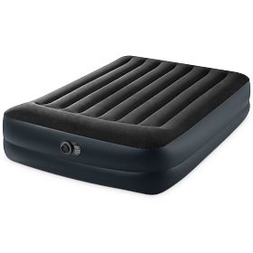 Materasso gonfiabile letto 203x152 cm pompa integrata + borsa INTEX 64124
