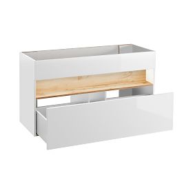 Mobiletto sotto lavabo 120 cm 1 cassetto