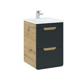 Mobiletto sotto lavabo 40 cm 2 cassetti