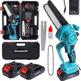 Motosega a batteria mini motosega a mano motore brushless 21V + valigetta
