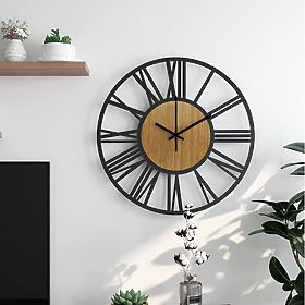 Orologio da parete LOFT ROUND - 35 cm, Tutumi