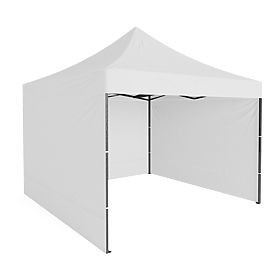 Padiglione commerciale espresso 3x3 m bianco