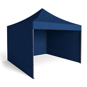 Padiglione commerciale espresso 3x3 m blu