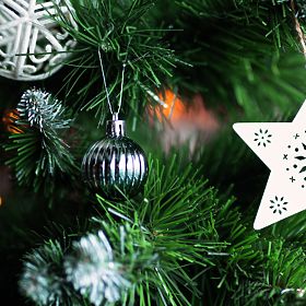 PALLINE DI NATALE VERDI 34 PEZZI SYSD1688-027, Tutumi