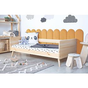 Pannello imbottito Arc - senape