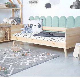 Pannello imbottito ad arco - menta, Ourbaby®