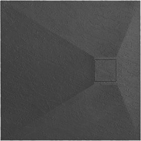 Piatto doccia Magnum Black 90x90, Rea