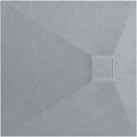 Piatto doccia Magnum Grey 90x90, Rea
