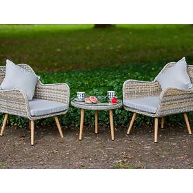 Piccolo set da balcone in rattan sintetico BELICCO