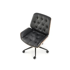 Poltrona da ufficio GAVIN noce/nero (1p=1pz)