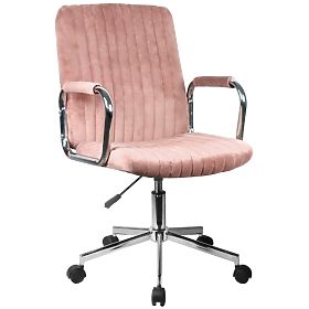 POLTRONA GIREVOLE FD-24 ROSA