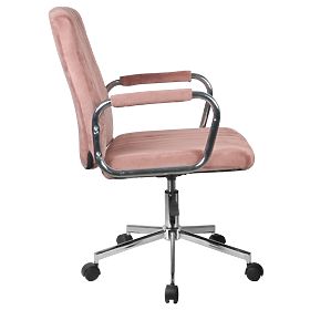 POLTRONA GIREVOLE FD-24 ROSA