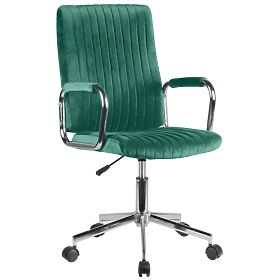 POLTRONA GIREVOLE FD-24 VERDE BOTTIGLIA