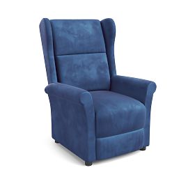 Poltrona relax AGUSTIN 2 blu
