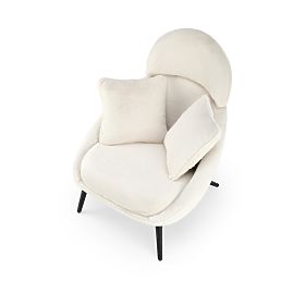 Poltrona relax MERRY, crema (1p=1pz)