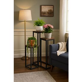 Portafiori con 3 ripiani loft ModernHome