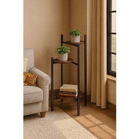 Portafiori, supporto per piante, decorazione, 3 livelli, loft ModernHome