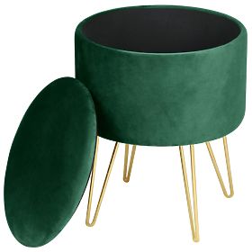 POUF APRIBILE LILI VERDE BOTTIGLIA