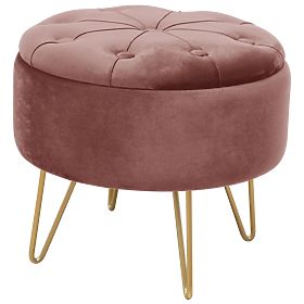 POUF CARO ROSA