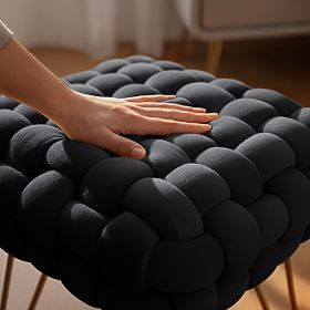POUF DOTTY NERO