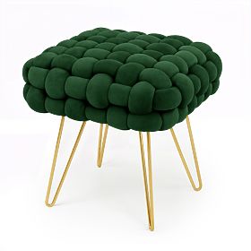 POUF DOTTY VERDE BOTTIGLIA