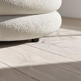 POUF MOLLIS BIANCO NEBBIOSO