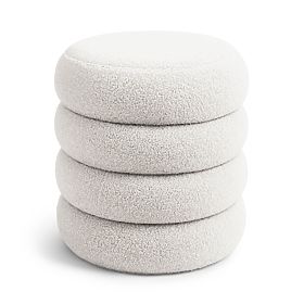 POUF SNUGGO BIANCO NEBBIOSO