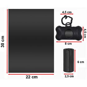 Sacchetti per escrementi di cane BUSTER 1400 pezzi