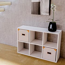 Scaffale 2x3 - bianco, Babylike