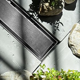 Scarico lineare REA NEOX PRO Acciaio spazzolato 60