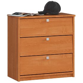 Scarpiera MINI 3 ante a ribalta 60 cm - ontano