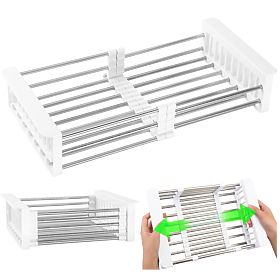 Scolapiatti asciugatrice per verdure ORDOS bianco per lavello