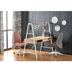 Scrivania B48 rovere sonoma / bianco, Halmar