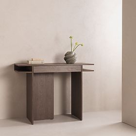 Scrivania/console con cassetto Kanso, Rovere Baltic Storm