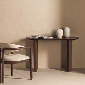 Scrivania/console Oriento 120 cm, rovere scuro