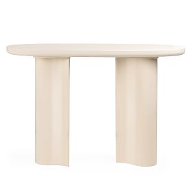 Scrivania/Consolle Puro 120 cm, beige chiaro, lucida
