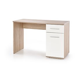Scrivania LIMA B-1 - rovere sonoma / bianco, Halmar
