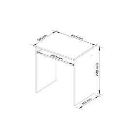 SCRIVANIA STAR PK BIANCA