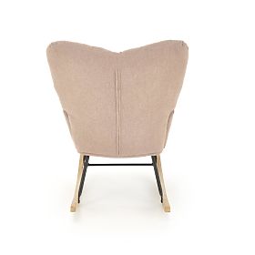 Sedia a dondolo VASCO - beige, Halmar