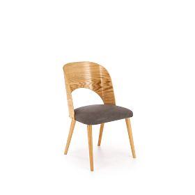 Sedia CADIZ rovere naturale / grigio (1p=2pz)