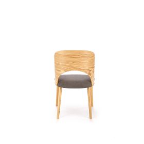 Sedia CADIZ rovere naturale / grigio (1p=2pz)