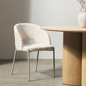 Sedia con foro nello schienale Jazz, beige chiaro, lectus