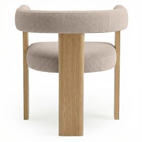 Sedia da pranzo Bali, beige/frassino