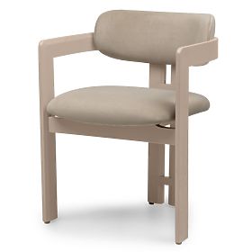 Sedia da pranzo Noa, beige