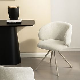 Sedia girevole Pearl beige, lectus