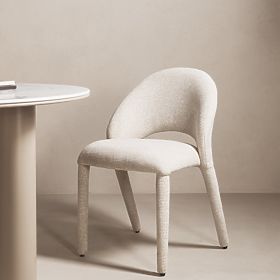 Sedia imbottita Ella beige, lectus