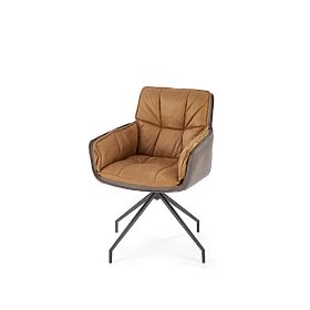 Sedia K523 marrone / marrone scuro (1p=2ks), Halmar