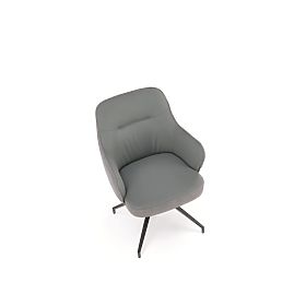 Sedia K527 grigio cenere / grigio cenere chiaro, Halmar